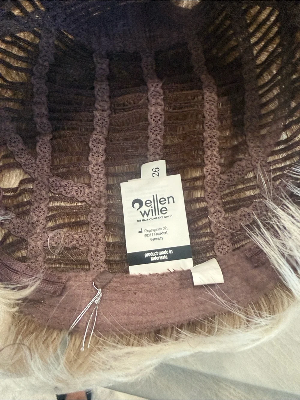 Yoko by Ellen Wille platinum Rooted lace front